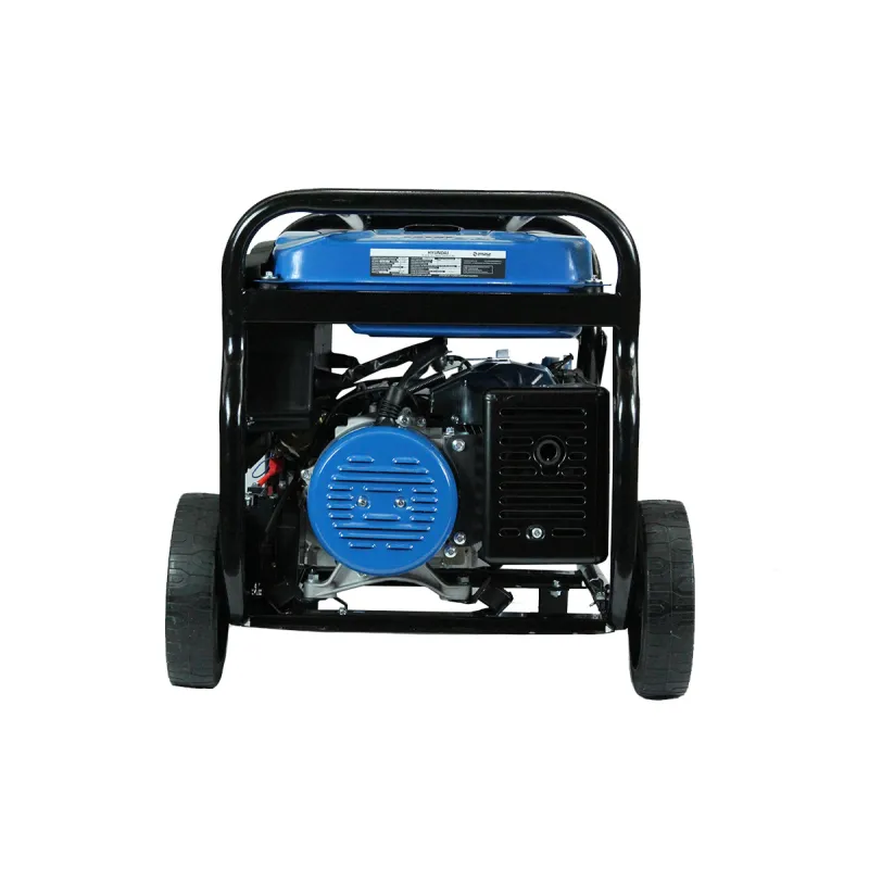 Generador Hyundai 5.5 kVA con ruedas
