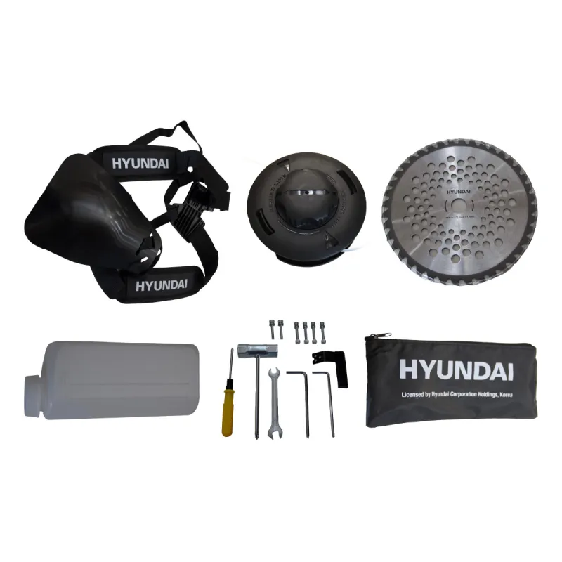 Desbrozadora Hyundai 43cc 1.6HP Gasolina Corte Maleza