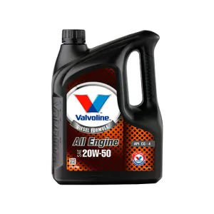Aceite Motor 20W50 Mineral Valvoline All Engine Pack 4x1 Galón