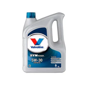 Aceite Motor 5W30 Sintético Valvoline SynPower XL-III C3 Caja 4x4L