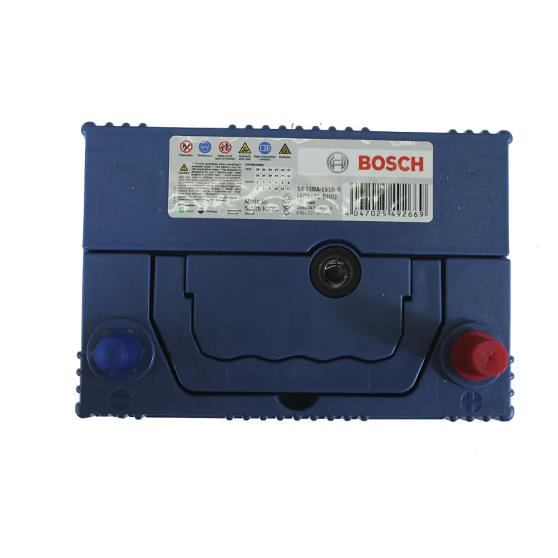 Batería Bosch S4 NS40L 35Ah 330 CCA Positivo Derecho Terminal Delgado