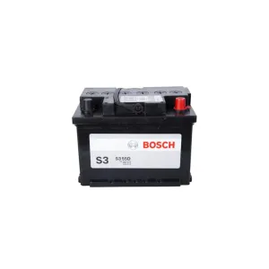 Batería Bosch S3 55Ah 390 CCA Positivo Derecho Terminal Estándar