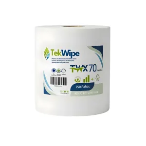 Paños Limpieza Industrial Tekwipe TWX-70 | Rollo 750 Paños