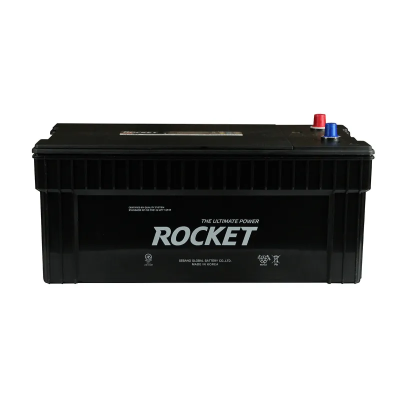 Batería Rocket SMF 200Ah 1200 CCA Positivo Derecho Terminal Estándar