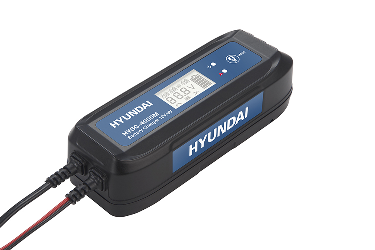 Cargador Batería Hyundai 6V/12V SKU 11HYSC-4000M