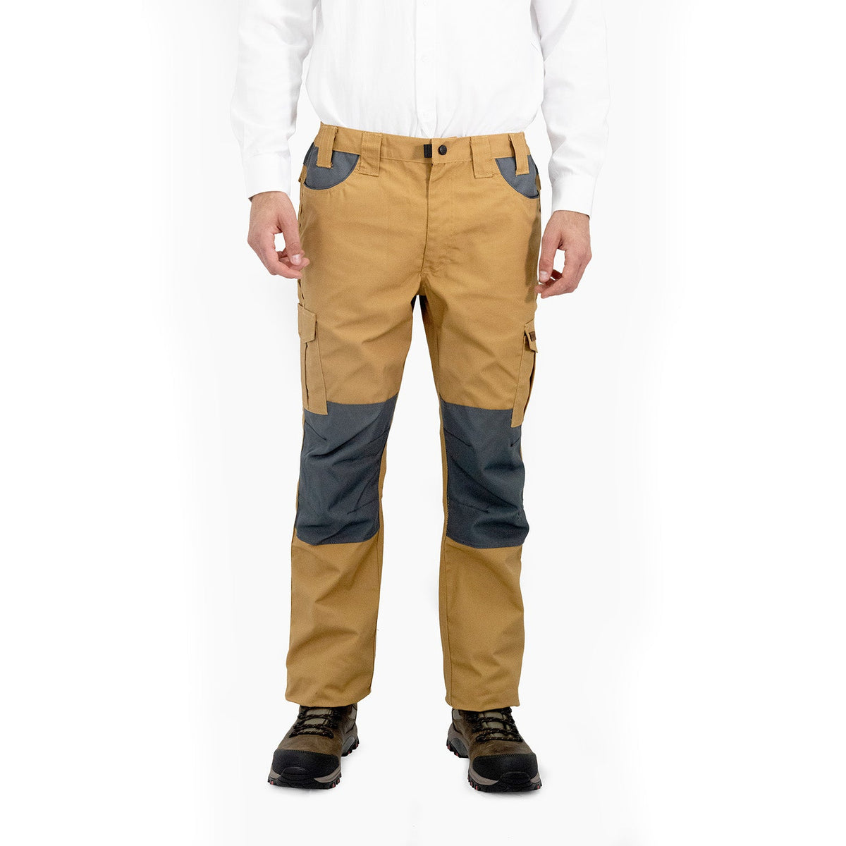 Pantalón Cargo Quebec Camel – Vista 4