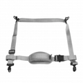 BARBIQUEJO 4 PUNTAS CON MENTONERA  PARA CASCO MTA ABS