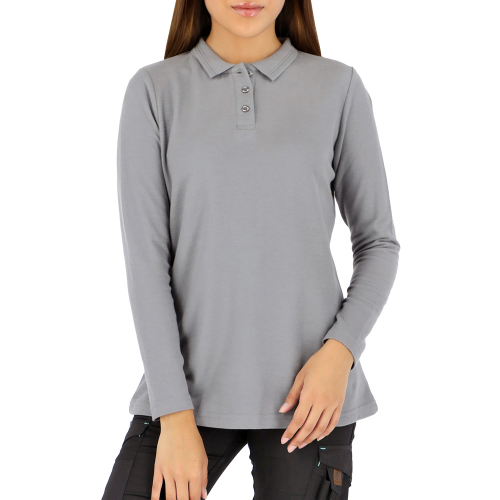 POLERA PIQUE MUJER QUEBEC MANGA LARGA