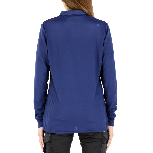 POLERA COOLDRY QUEBEC MANGA LARGA MUJER AZU