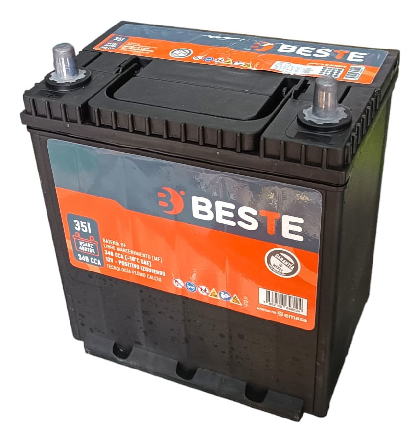 Batería Beste MF 35Ah 340 CCA 3940B19RBES — SKU 3940B19RBES
