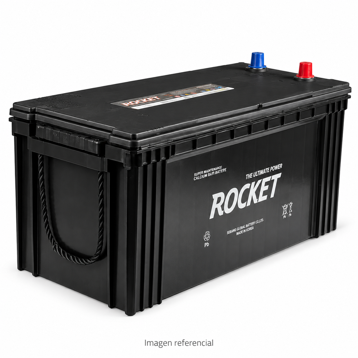 Batería Rocket SMF 180Ah 1050 CCA 3968032RK — Imagen referencial