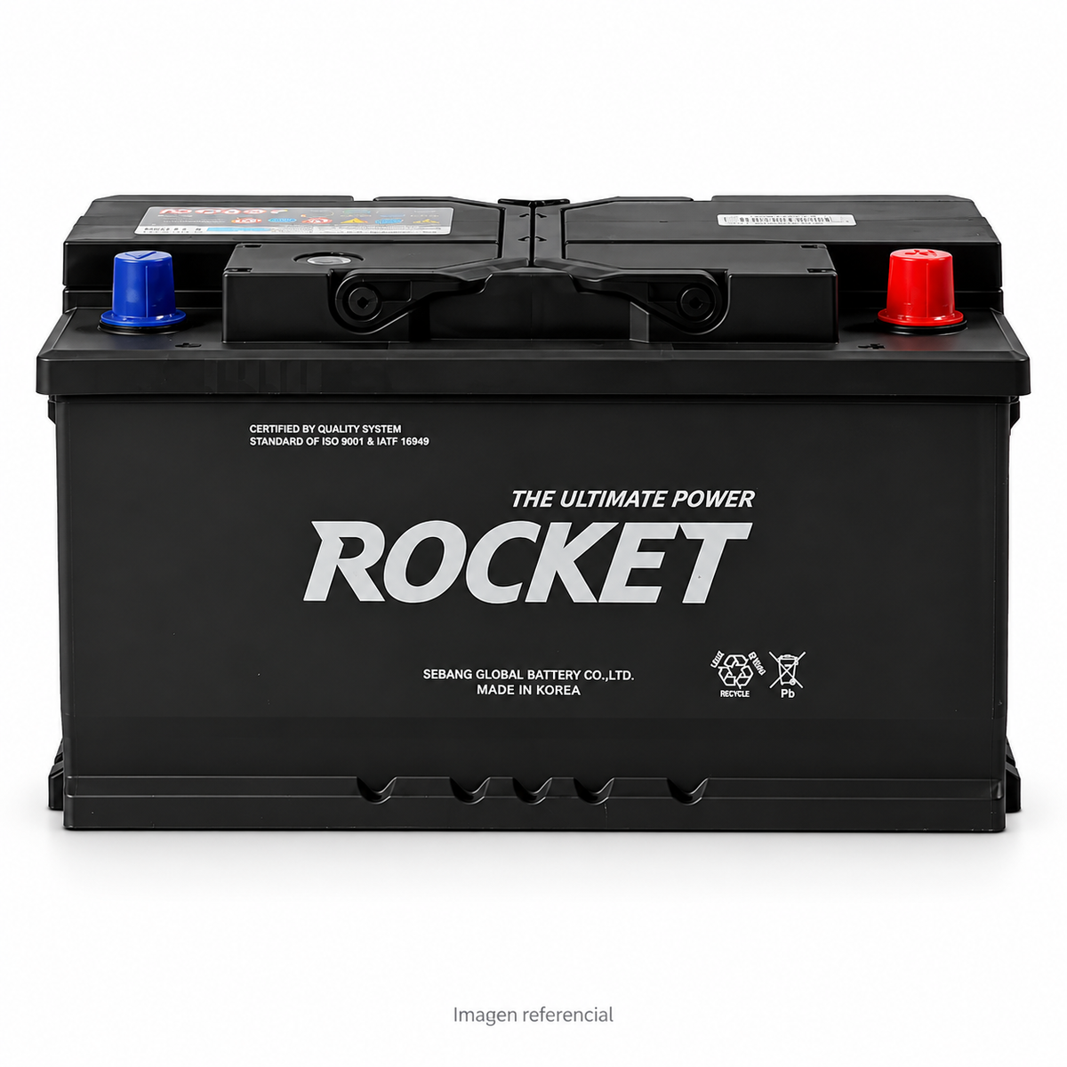 Batería Rocket EFB 80Ah 760 CCA Start Stop 39EFBL4RK — Imagen referencial