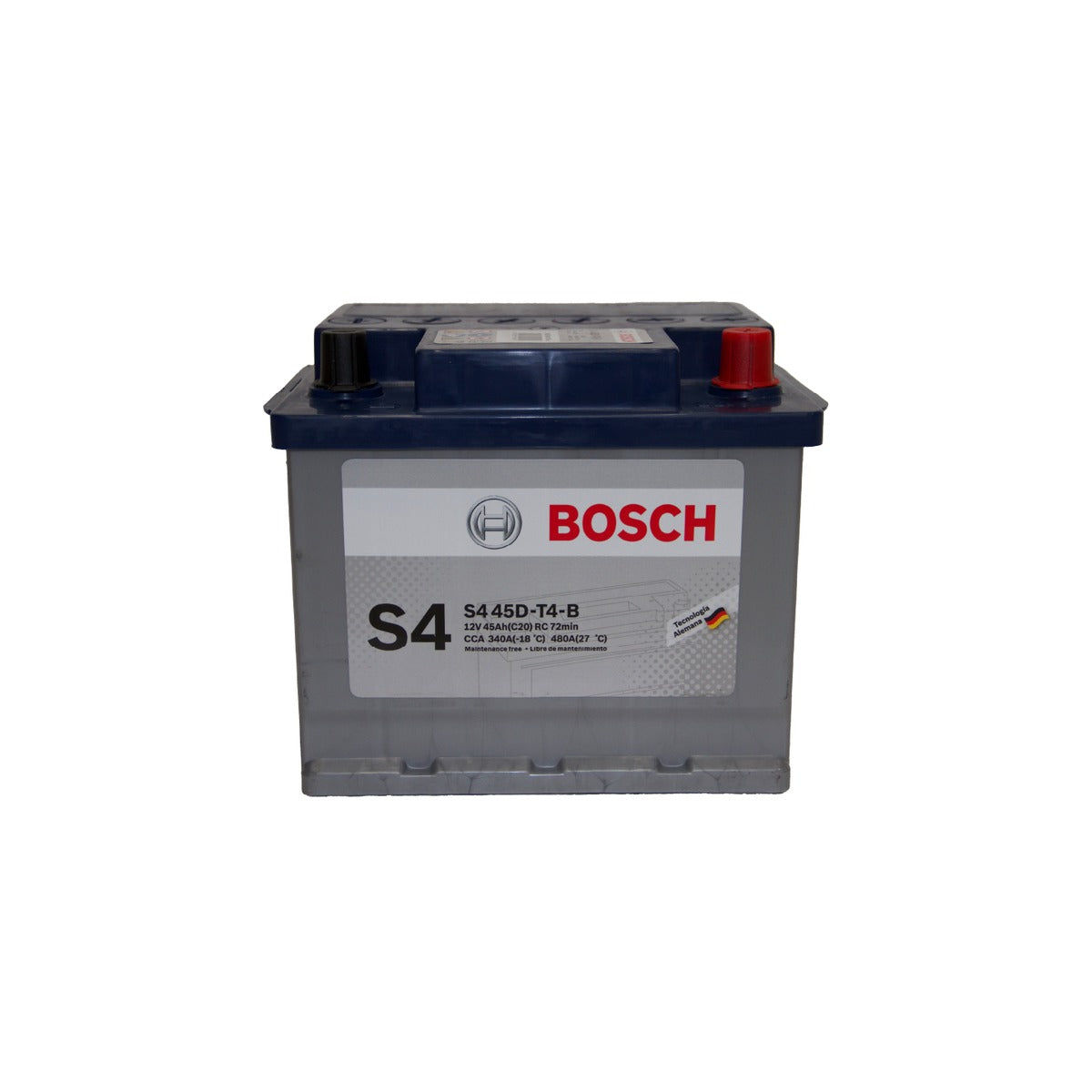 Batería Bosch S4 45Ah 340 CCA SKU 39S445D