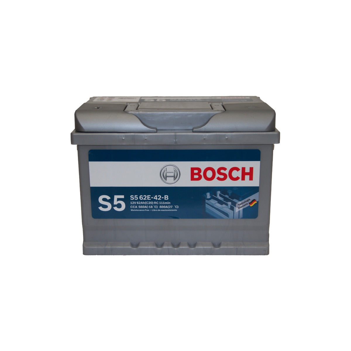 Batería Bosch S5 62Ah 560 CCA SKU 39S560E-E