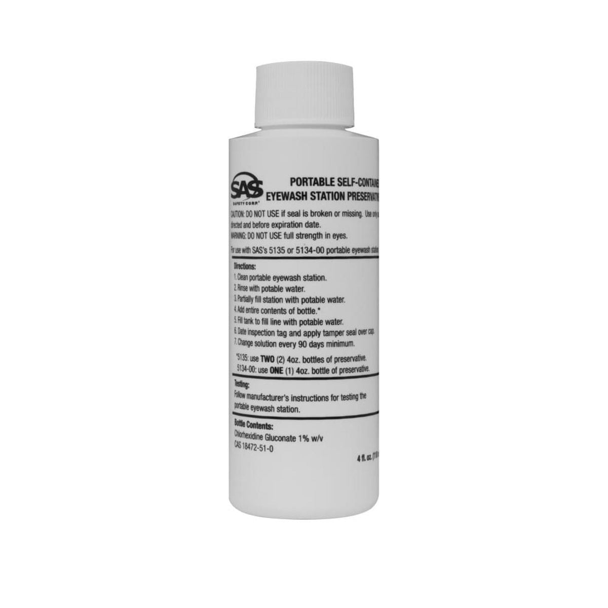 Preservante para Lavaojos Portátil (5136) SteelPro – Vista 2