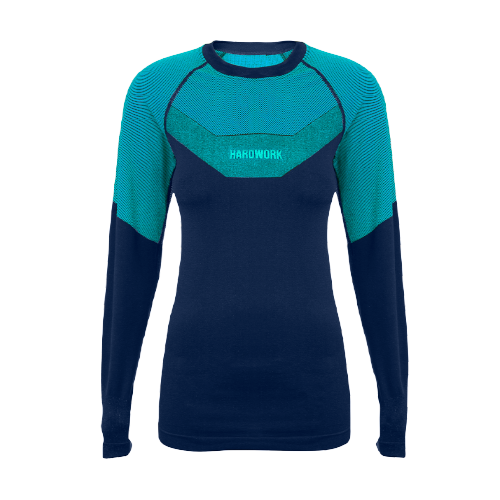 CAMISETA PRIMERA CAPA HW ECOPPER MUJER BLUE