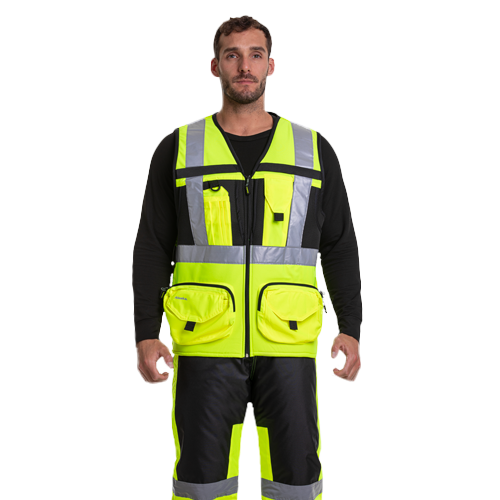 CHALECO GEOLOGO ALASKA XPERT HOMBRE AMARILLO