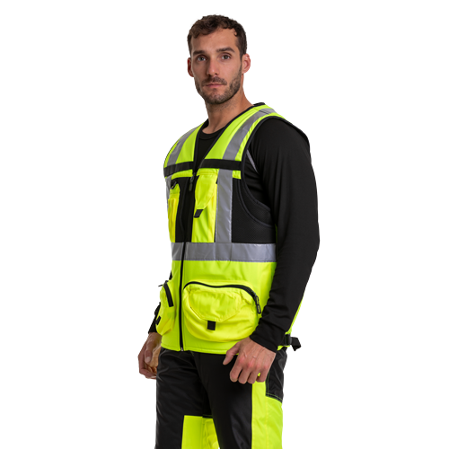 CHALECO GEOLOGO ALASKA XPERT HOMBRE AMARILLO