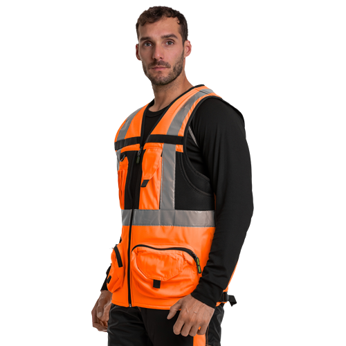 CHALECO GEOLOGO ALASKA XPERT HOMBRE NARANJO