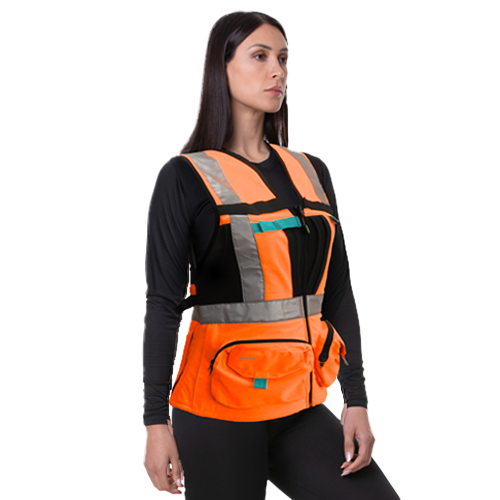 CHALECO GEOLOGO ALASKA XPERT MUJER NARANJO