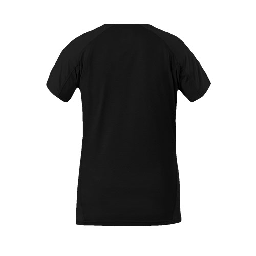 POLERA DRY FIT HW SPX MANGA CORTA MUJER BLACK