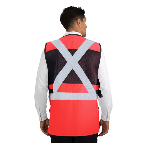 CHALECO GEOLOGO ALASKA XPERT HOMBRE ROJO