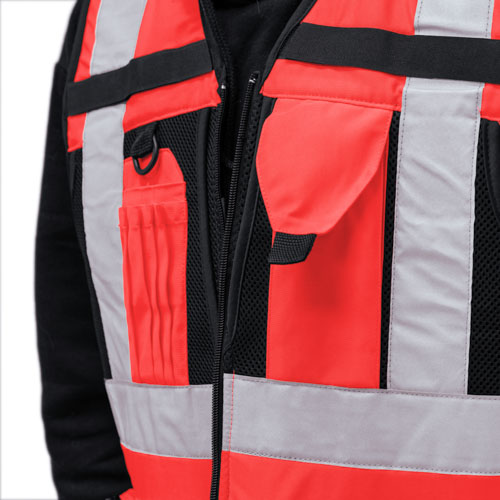 CHALECO GEOLOGO ALASKA XPERT HOMBRE ROJO