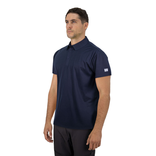 POLERA HW WINDSOR MANGA CORTA AZUL