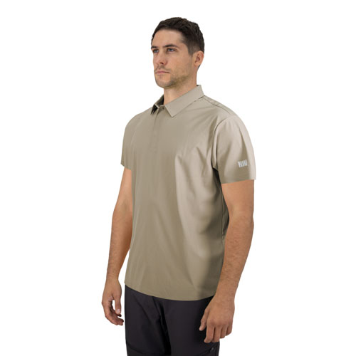 POLERA HW WOODS MANGA CORTA OLIVA