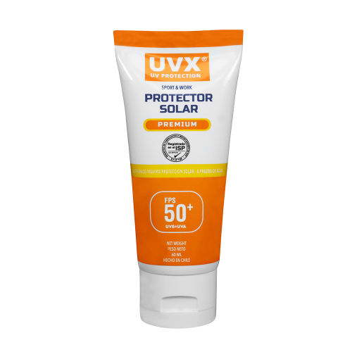 Crema Protección Solar UVX 60 ml  Premium