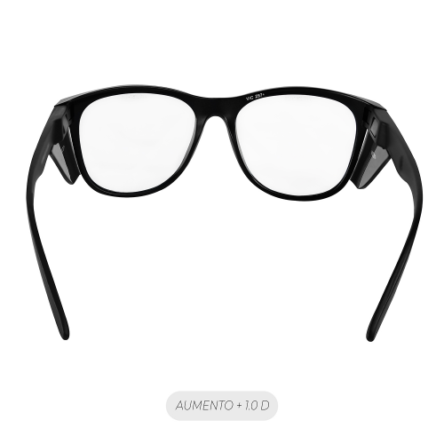 LENTE DE SEGURIDAD SAFEBLACK CLARO FULL READER +1.5D STEELPRO