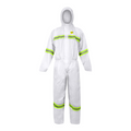 BUZO DE PROTECCION STEELPRO 7715 BLANCO DIA/NOCHE CON ISP
