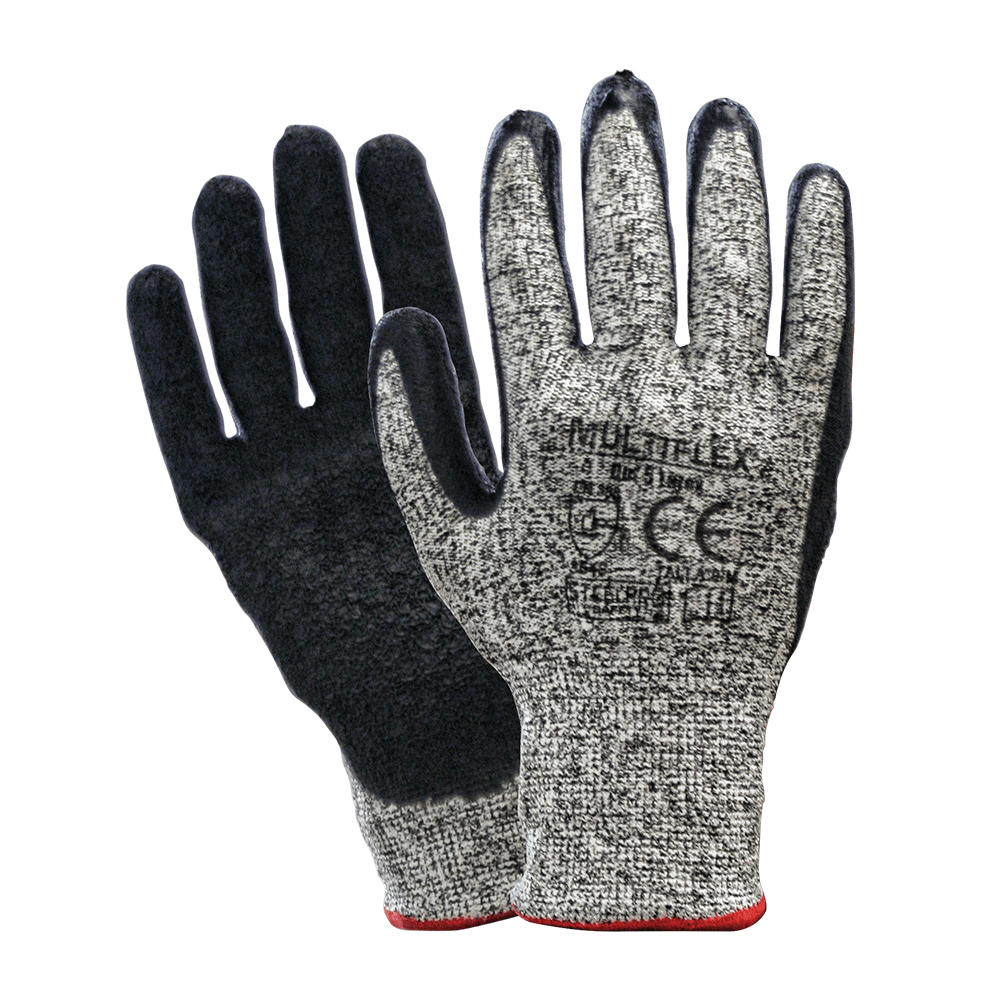 Guante Multiflex CUT-5 Látex SteelPro – Vista 2