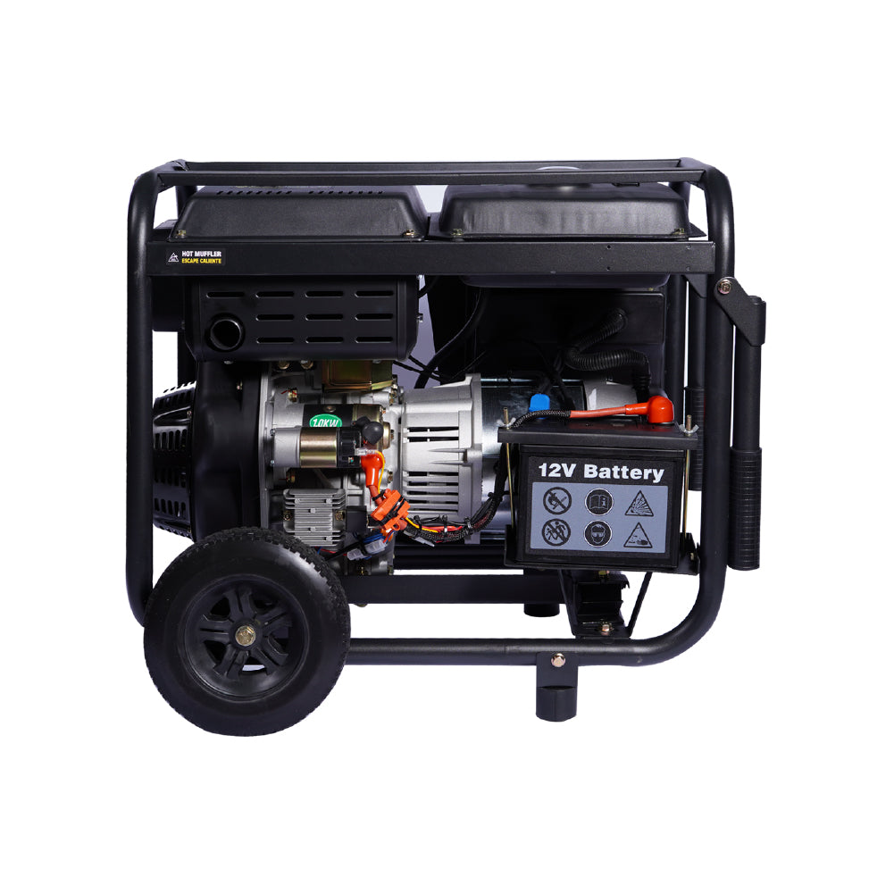 Generador Hyundai Diesel 6.5 kVA Monofásico Abierto 78DHY8000LE