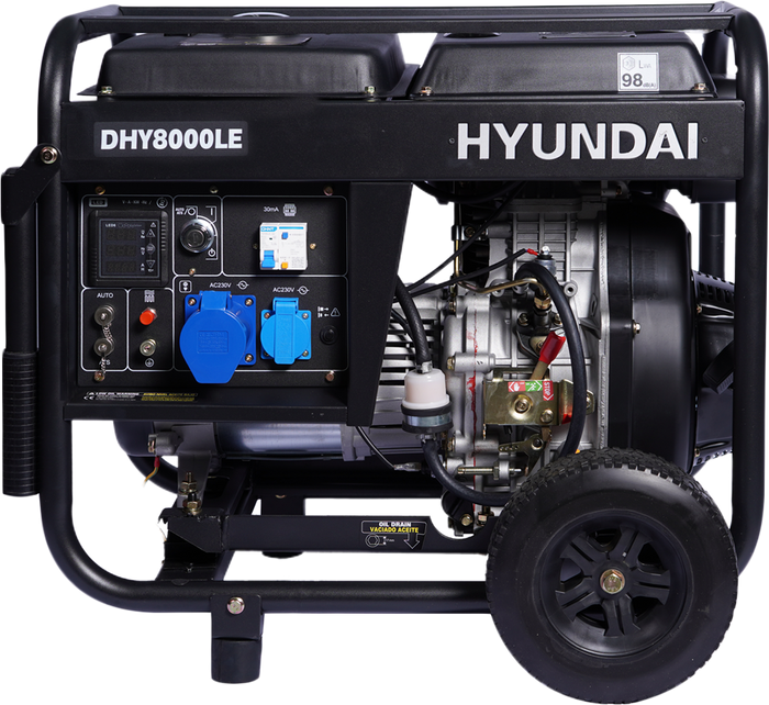 Generador Hyundai Diesel 6.5 kVA 78DHY8000LE