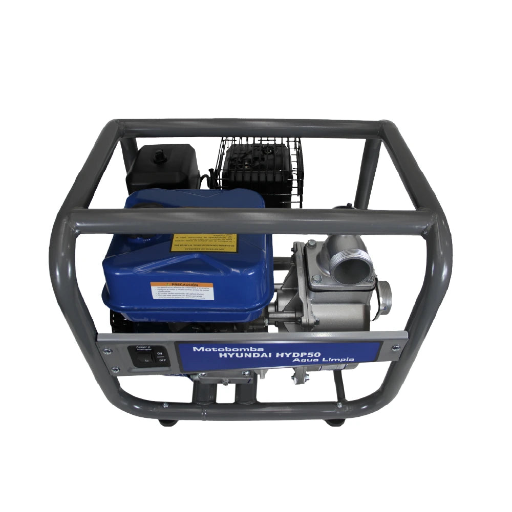 Motobomba Hyundai a gasolina 7 HP 2×2 pulgadas 82HYDP50