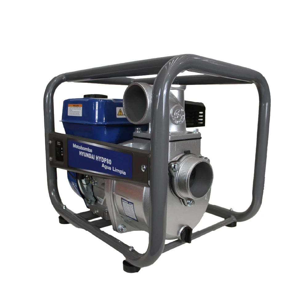Motobomba Hyundai a gasolina 7 HP 3×3 pulgadas 82HYDP80