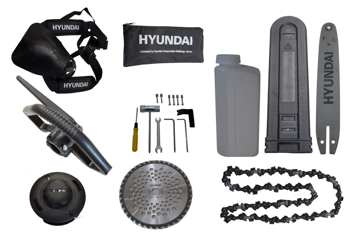 Multiherramienta Hyundai 5 en 1 43 cc Gasolina 82HYTM430