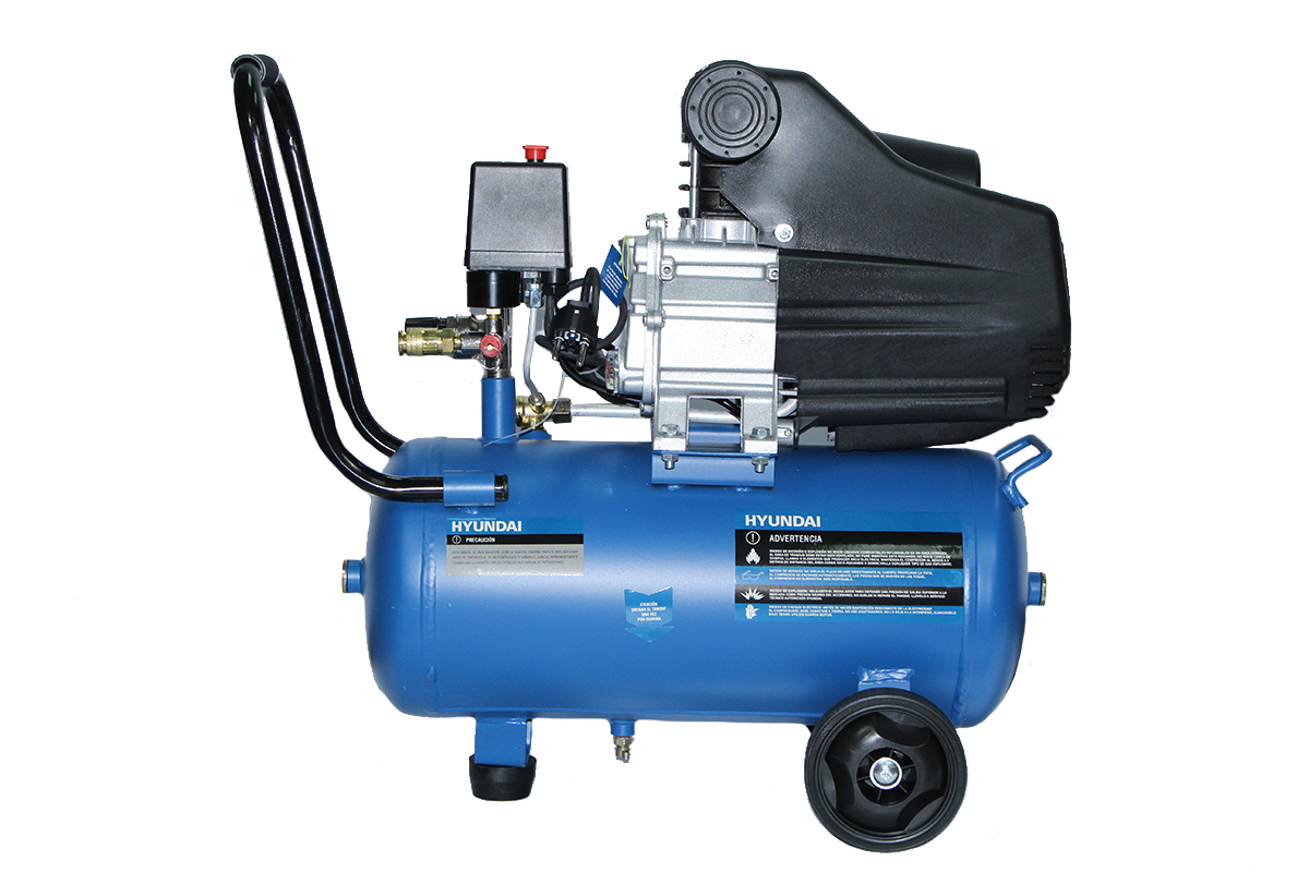 Compresor Hyundai 2HP 24L 115 PSI Monofásico Directo 82HYXY24D