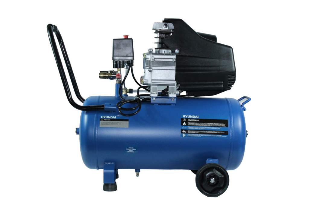 Compresor Hyundai 2HP 50L 115 PSI Monofásico Directo 82HYXY50D