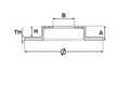Disco de freno SAFETY/BESTE | 95-8