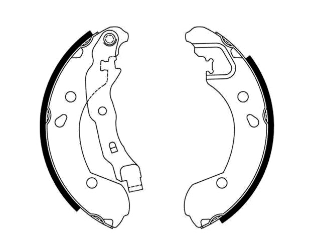 Juego patines de freno FRITEC | K073FR