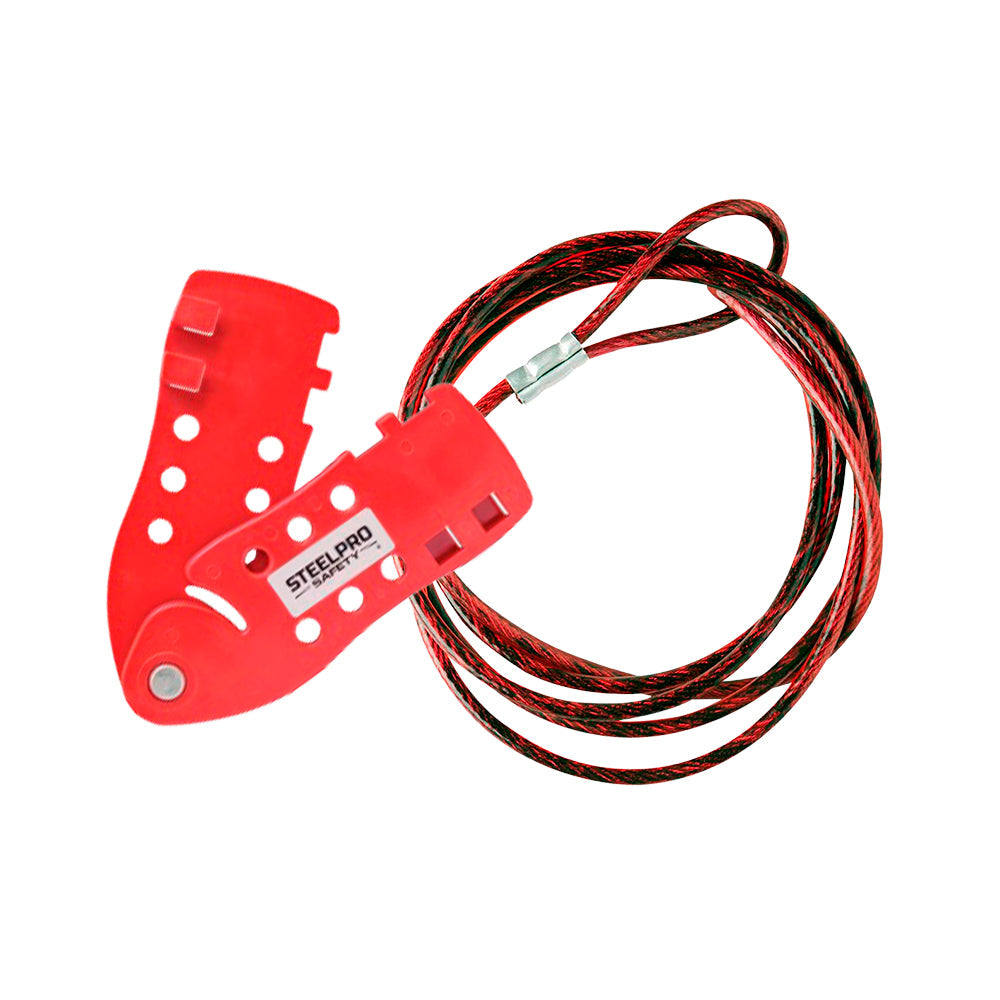 Bloqueo Ajustable con Cable de 2 Metros SteelPro – Vista 2