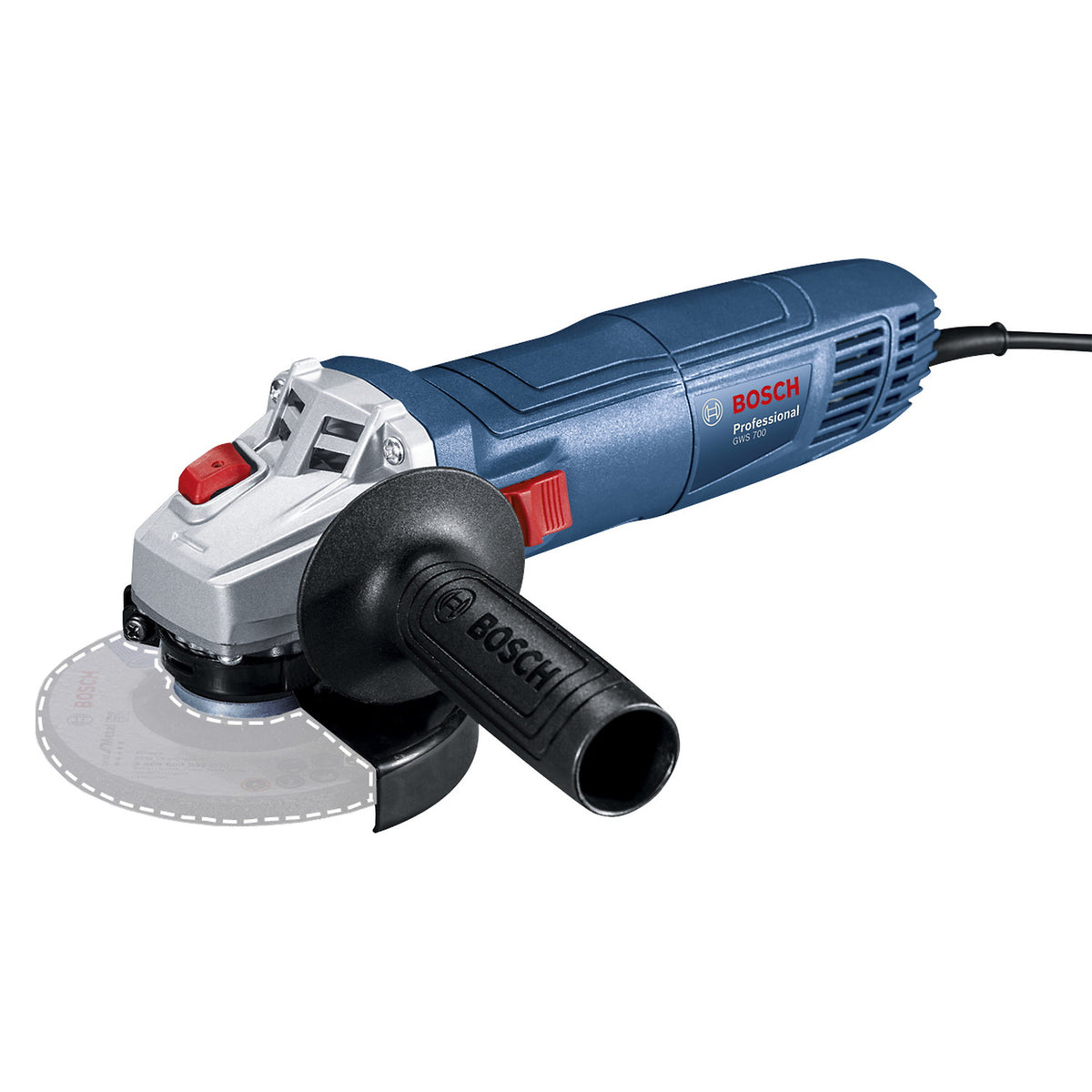 Esmeril angular Bosch GWS 700 de 4,5 pulgadas — vista 2