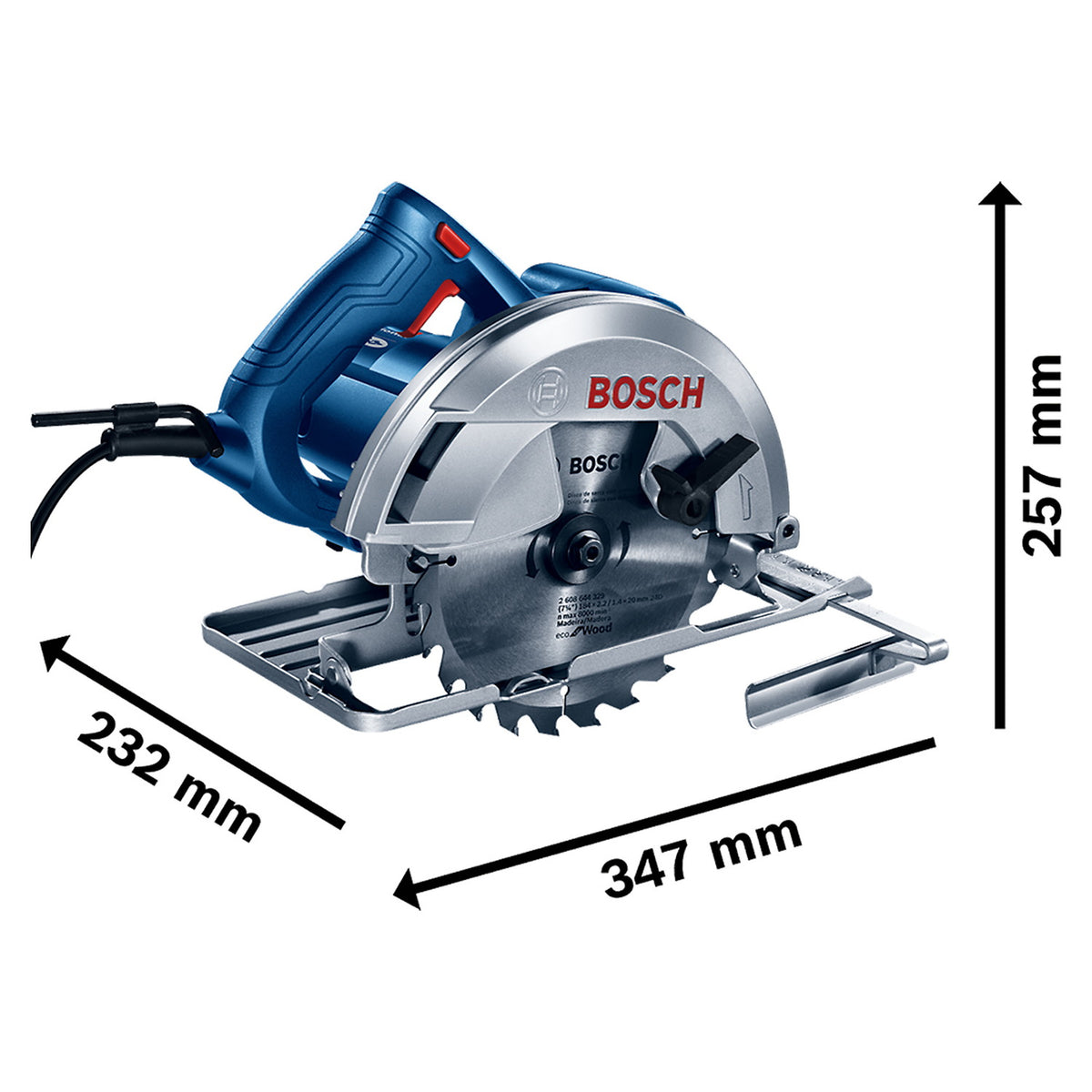Sierra circular Bosch GKS 150 — vista 3