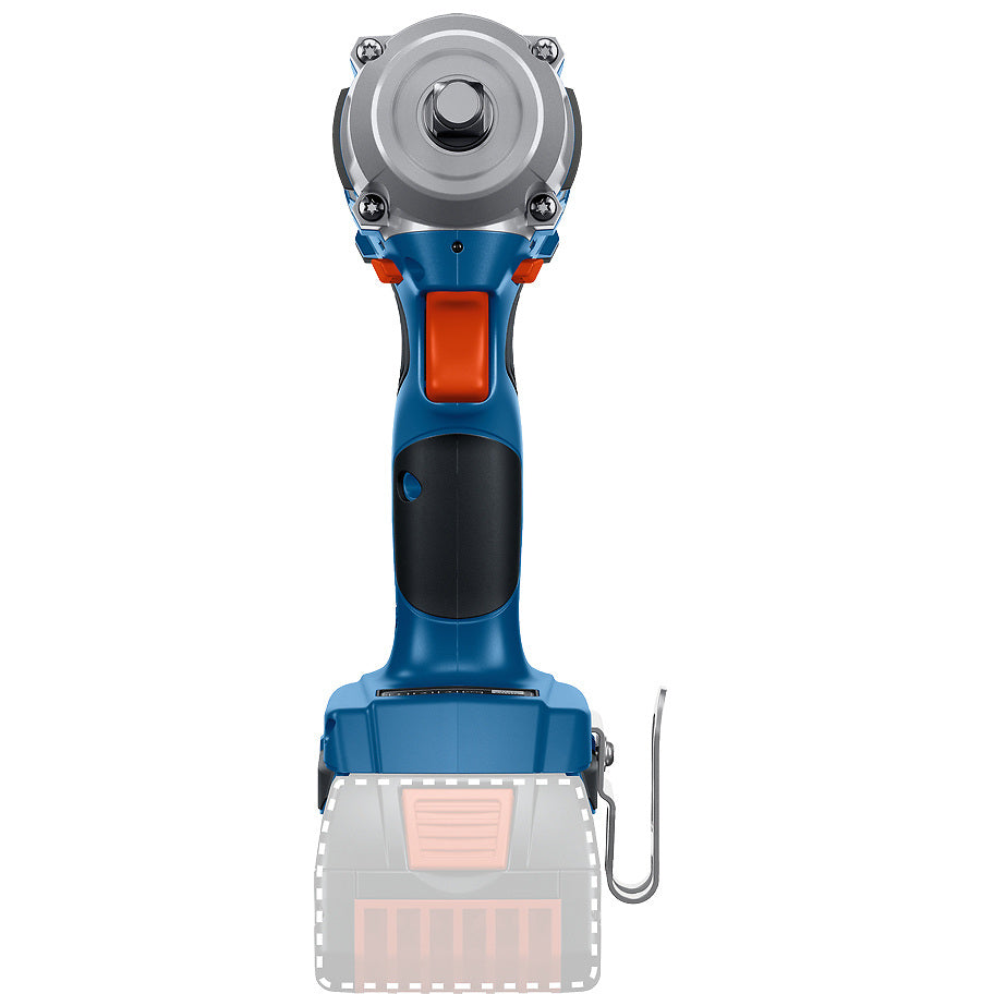 Llave de impacto inalámbrica Bosch GDS 18V-350 sin batería ni cargador — vista 3