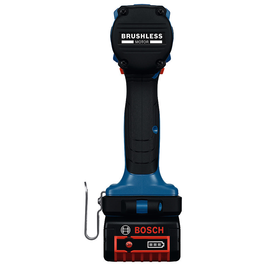 Atornillador de impacto Bosch GDR 18V-215 con 2 baterías de 2 Ah y cargador — vista 4