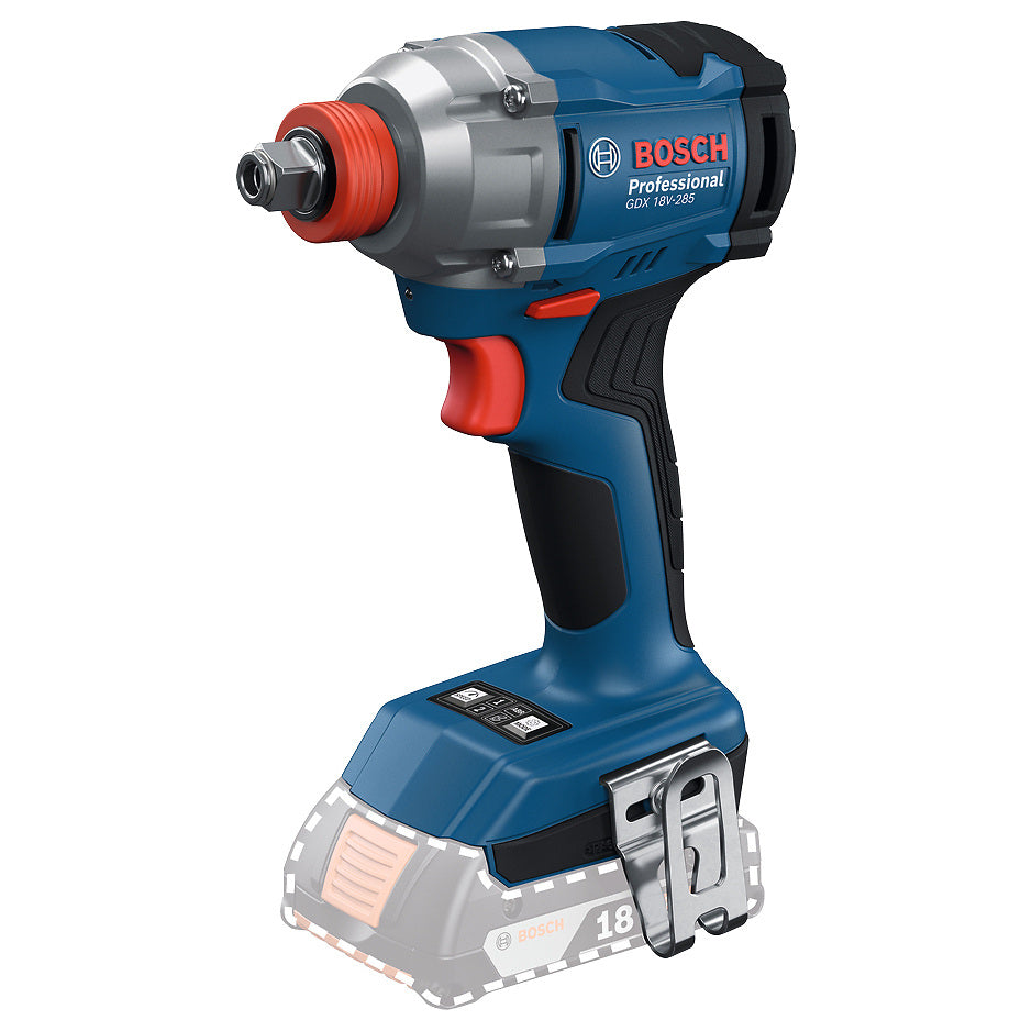 Atornillador y llave de impacto Bosch GDX 18V-285 con 2 baterías de 2 Ah y cargador — vista 2