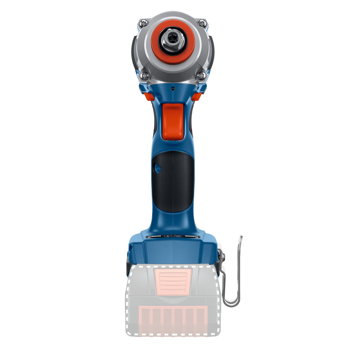 Atornillador y llave de impacto Bosch GDX 18V-285 con 2 baterías de 2 Ah y cargador — vista 4