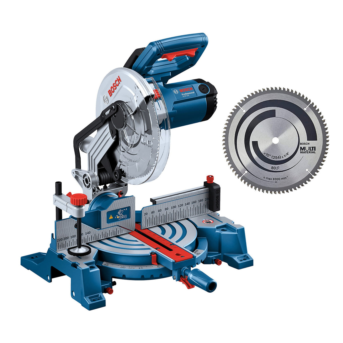 Sierra ingleteadora Bosch GCM 254 A — vista 1